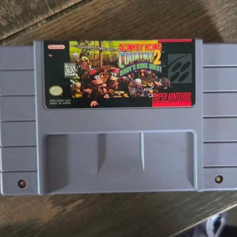 SNES Donkey Kong 2 Diddys Kong Quest